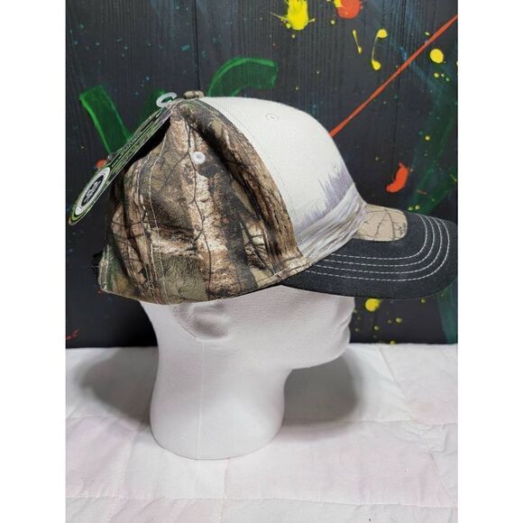 Realtree Fishing Hat Trout Camo Adjustable Baseball Cap H04 - Picture 4 of 5